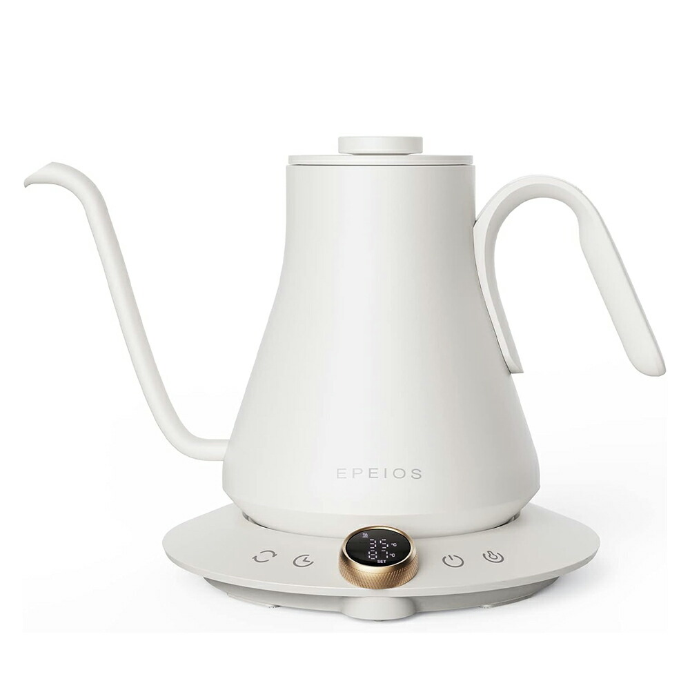 楽天市場】Epeios ドリップケトル 電気ケトル コーヒー 細口 湯沸かし