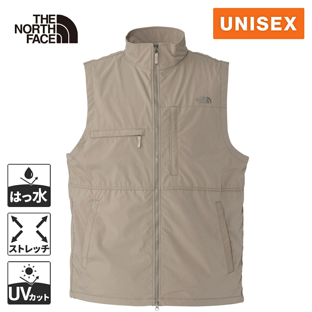 楽天市場】ノースフェイス ベスト（カラーベージュ）の通販