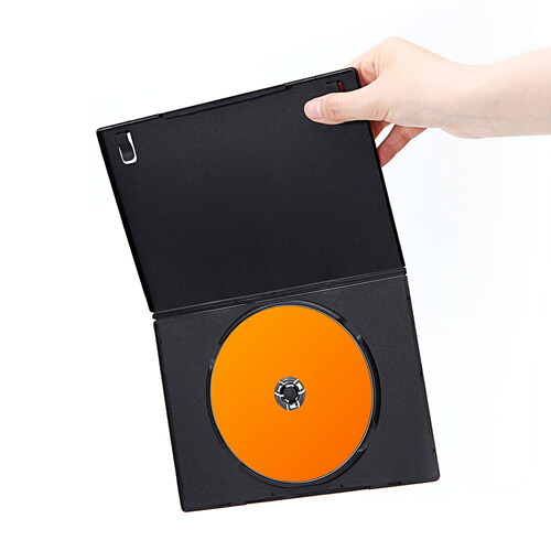 楽天市場】DVDケース スリムタイプ 1枚収納 トールケース 100枚 透明