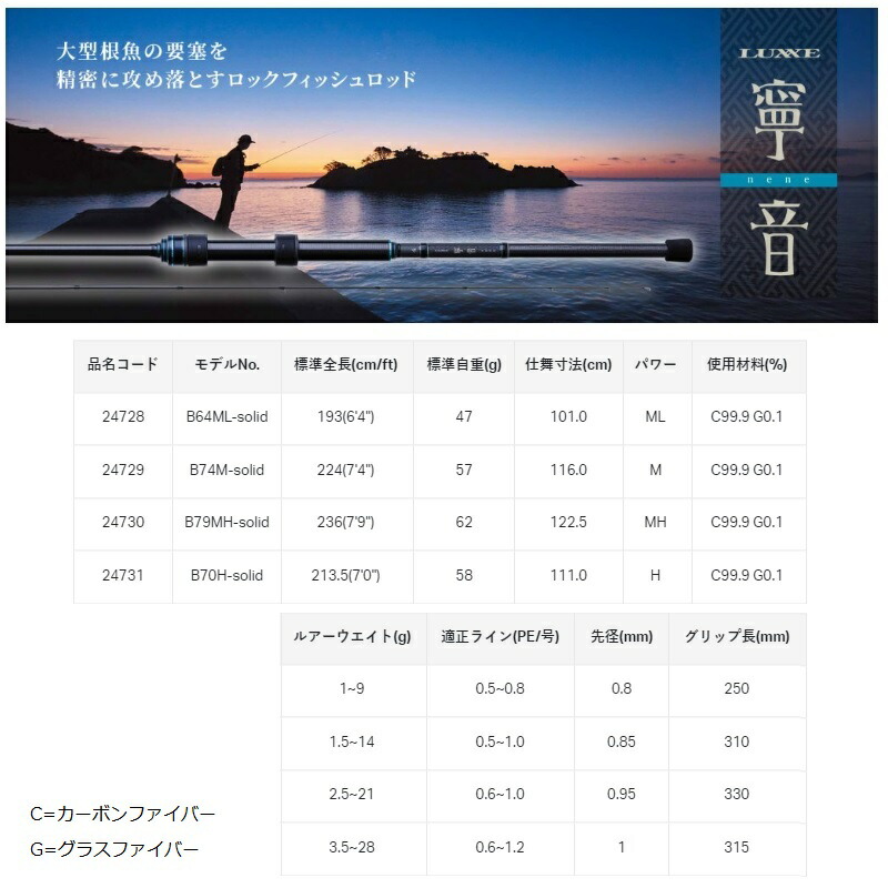 楽天市場】がまかつ ラグゼ 寧音 B79MH-solid 【釣具 釣り具】 : 釣具のFTO