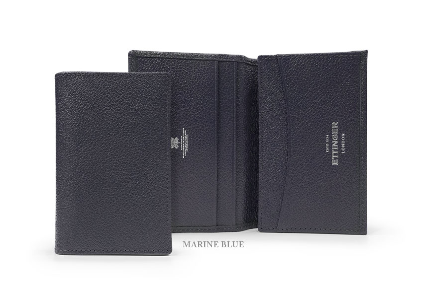 匿名希望】ETTINGER 名刺入れ（ホワイト×ブラック） 匿名希望