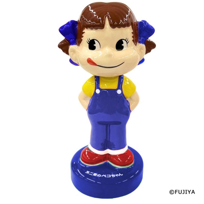 楽天市場】不二家 公式 陶器製首振りペコちゃん人形2024 陶器 人形