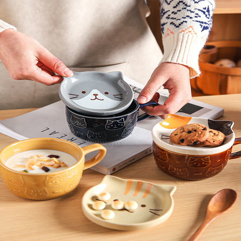 楽天市場】マグカップ フタ付き 陶器 マグ カップ コップ 蓋つき 猫