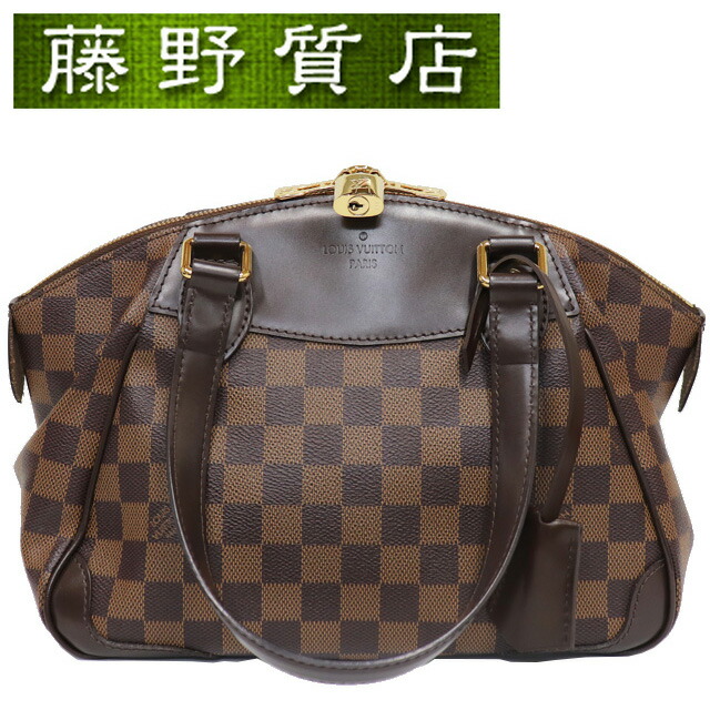 楽天市場】(美品）ルイヴィトン LOUIS VUITTON ヴェローナ PM ダミエ