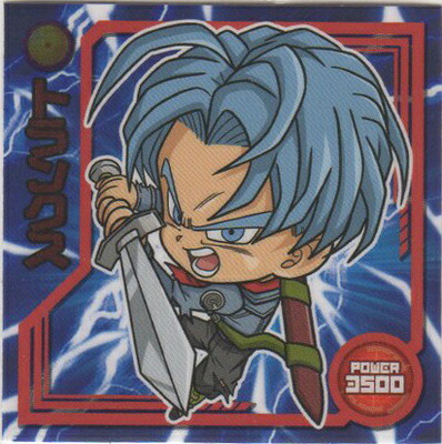 楽天市場】ドラゴンボール 超戦士シールウエハースZ W-01 トランクス N