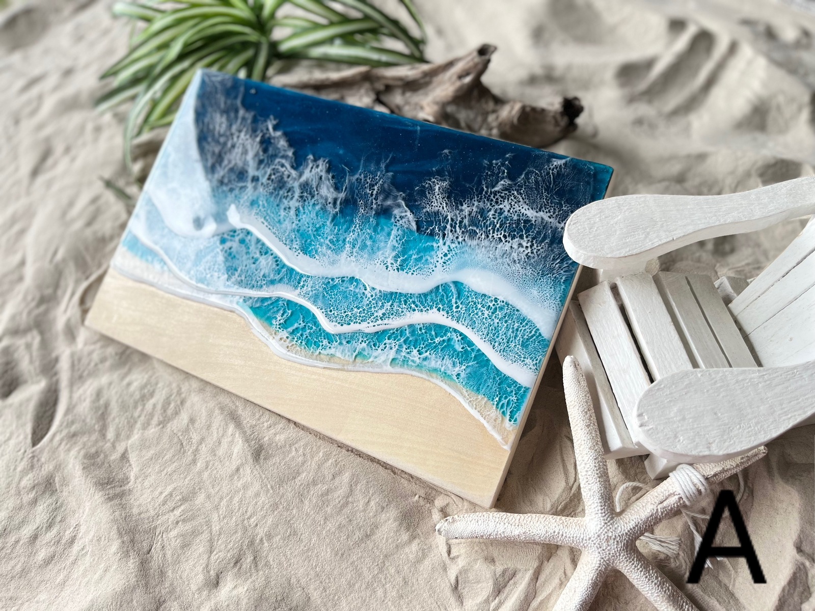 楽天市場】【アートパネル】 オーシャンアート 荒波 20cm×30cm レジン