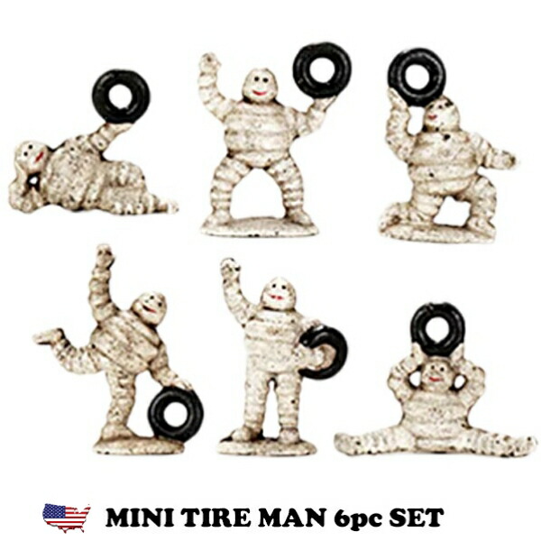 楽天市場】ミシュラン ビバンダム フィギュア 6体セット ミシュラン