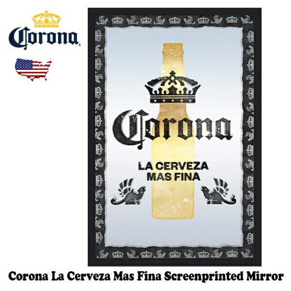 楽天市場】コロナビール パブミラー コロナ ビール グッズ アメリカン