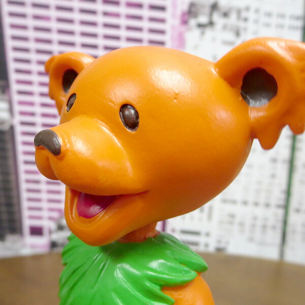 楽天市場】グレイトフルデッド ベア フィギュア オレンジ ダンシング