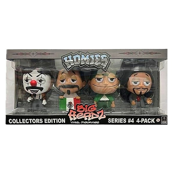 楽天市場】HOMIES ホーミーズ BIG HEADZ フィギュア 4体セット Series