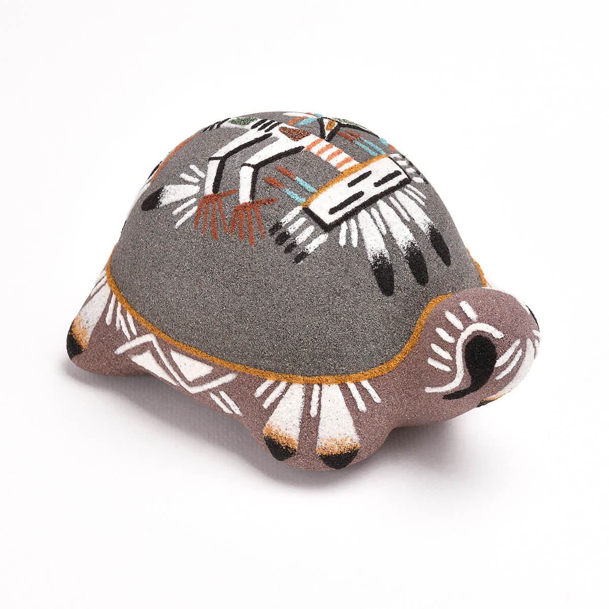 貴重☆ネイティブアメリカン 太陽 サンドペイント砂絵 ナバホ族