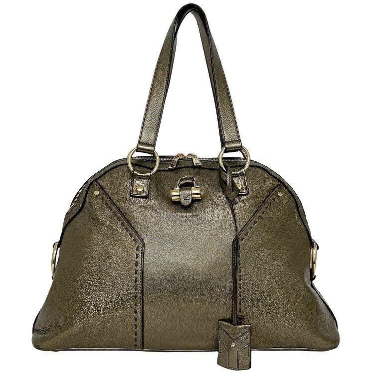 楽天市場】【送料無料】 イヴ サンローラン トート バッグ シャンパン