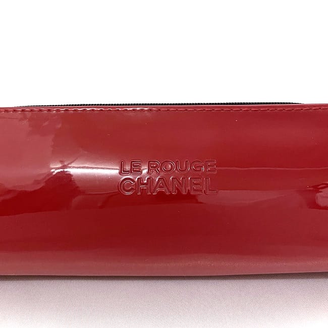 楽天市場】【送料無料】 シャネル ペンケース レッド ブラック 美品