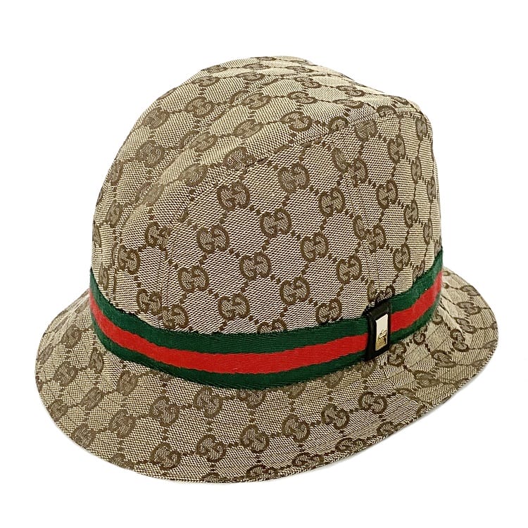楽天市場】【送料無料】 グッチ バケット ハット ベージュ ブラウン