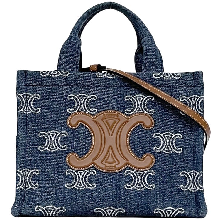 楽天市場】セリーヌ トリオンフ バッグ（カラーブルー）の通販