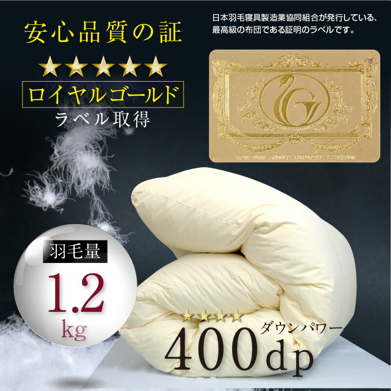 楽天市場】羽毛布団 シングル 日本製 フランス産 マザーホワイトダック
