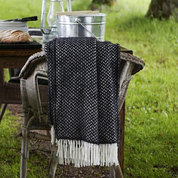 楽天市場】クリッパン ポルカ Klippan Polka ウール スローケット