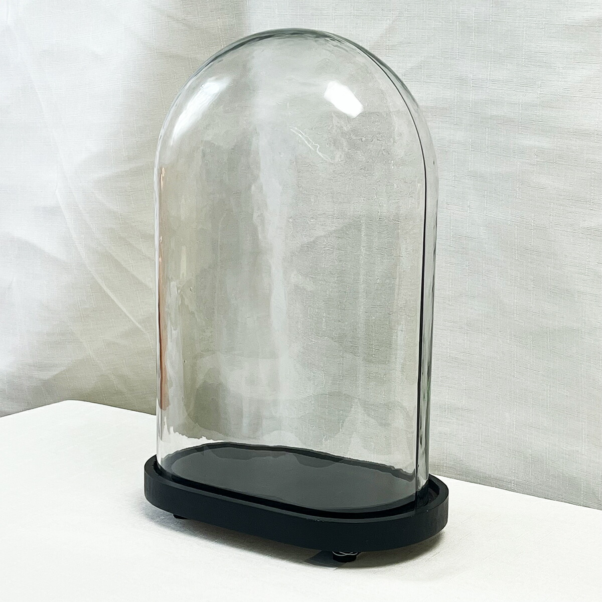 楽天市場】ガラスドーム ディスプレイドーム ガラスケース オーバル