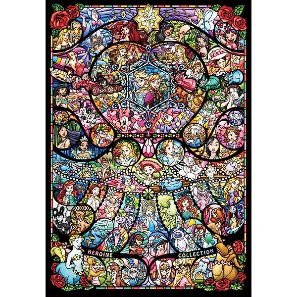 ディズニーパズル完成品】 【レア品】 【73×102cm 2セット