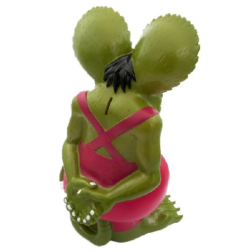 楽天市場】ラットフィンク ジャンボ コインバンク モスグリーン FUNKO