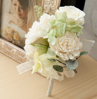 楽天市場】【3/4(水)20時開始 27,500円→24,750円】 ラウンドブーケ 白