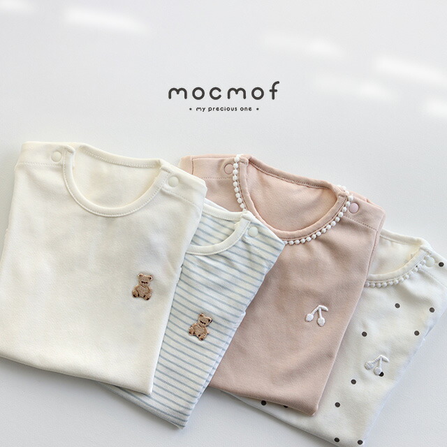 楽天市場】mocmof ボディスーツ 622-464138(ボディースーツ ベビー