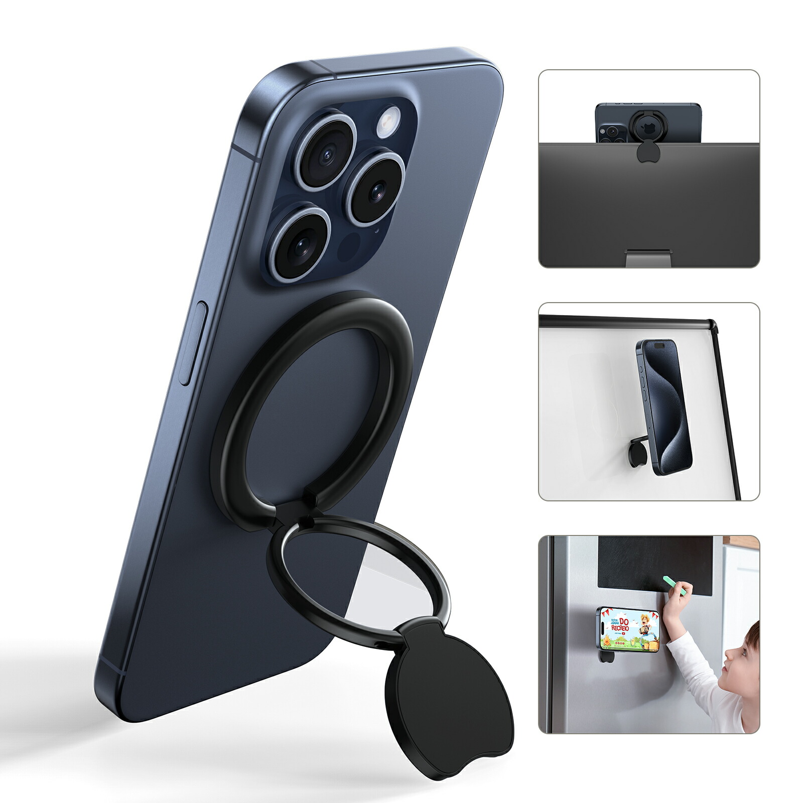 楽天市場】【超強両面マグネット】Bolvunes スマホリング MagSafe対応