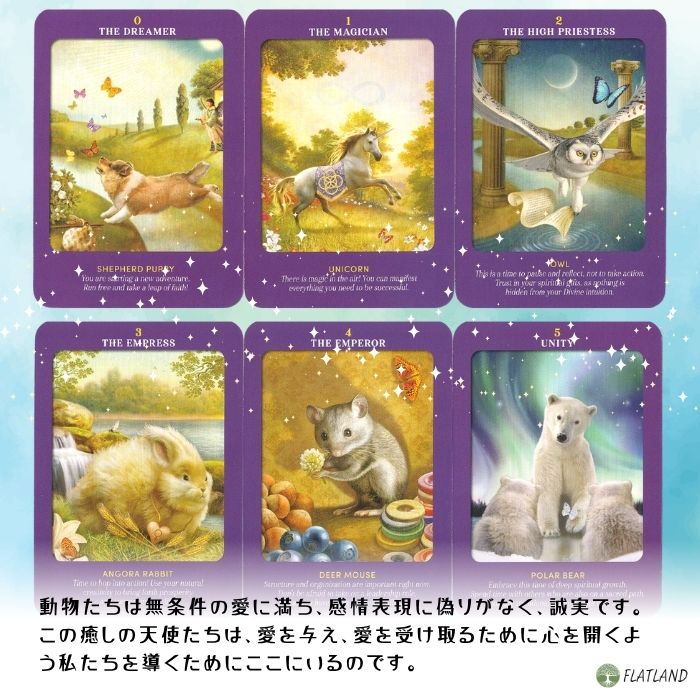 楽天市場】アニマル・ガイズ・タロット Animal Guides Tarot 英語版
