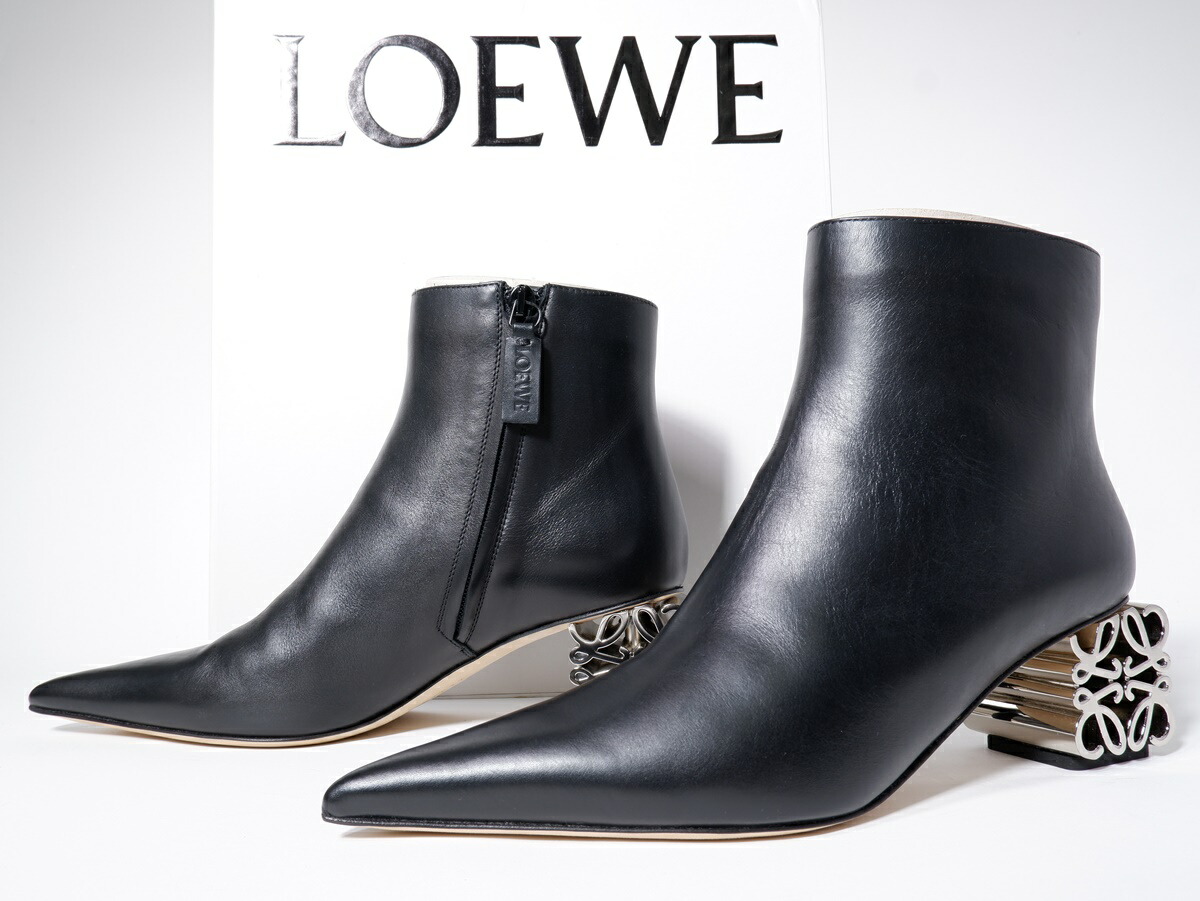 楽天市場】LOEWE/ロエベ 2023SS ANAGRAM HEEL BOOT60アナグラムヒール