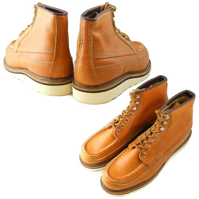 楽天市場】○○ レッドウィング 9850 REDWING カヌーモック ゴールド