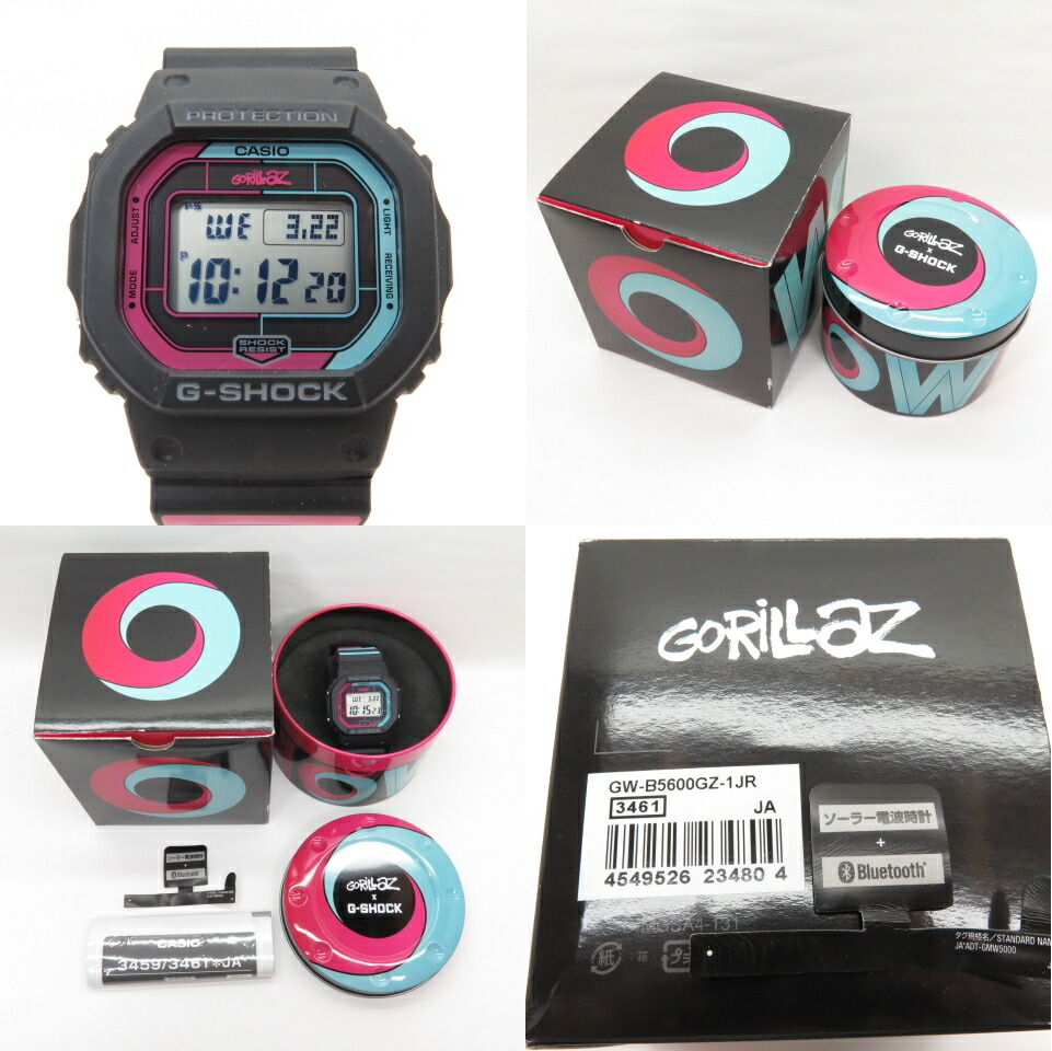 楽天市場】CASIO カシオ ジーショック G-SHOCK × Gorillaz ゴリラズ GW