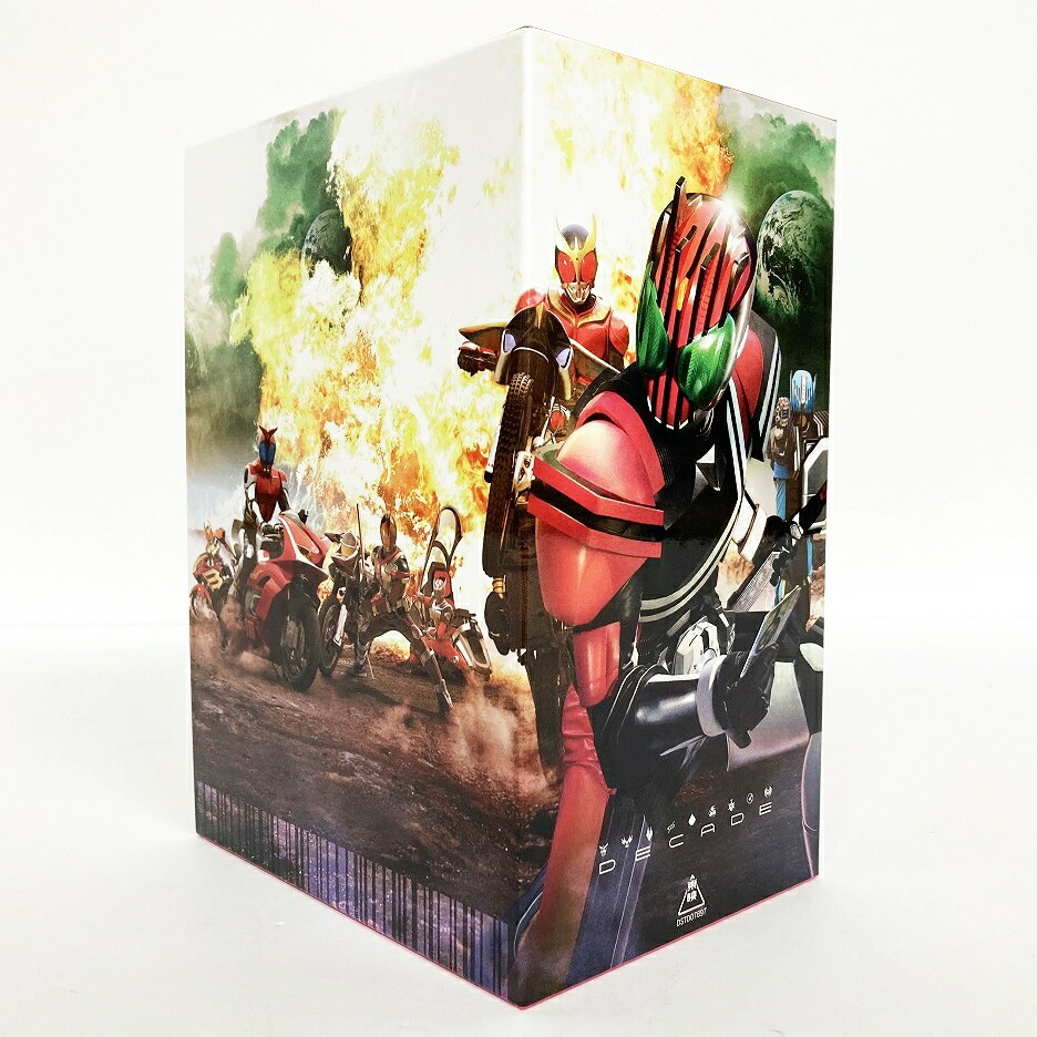 楽天市場】仮面ライダーディケイド DVD 初回限定版 全7巻セット【中古