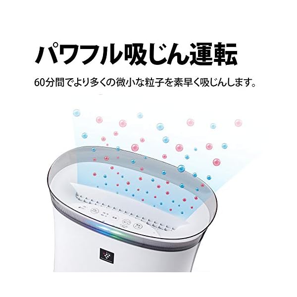 楽天市場】シャープ 空気清浄機 FU-R50-W プラズマクラスター7000搭載