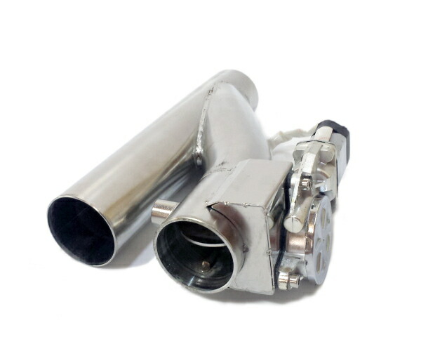 楽天市場】63mm 50mm マフラー可変バルブ バイパス リモコン付き 電動