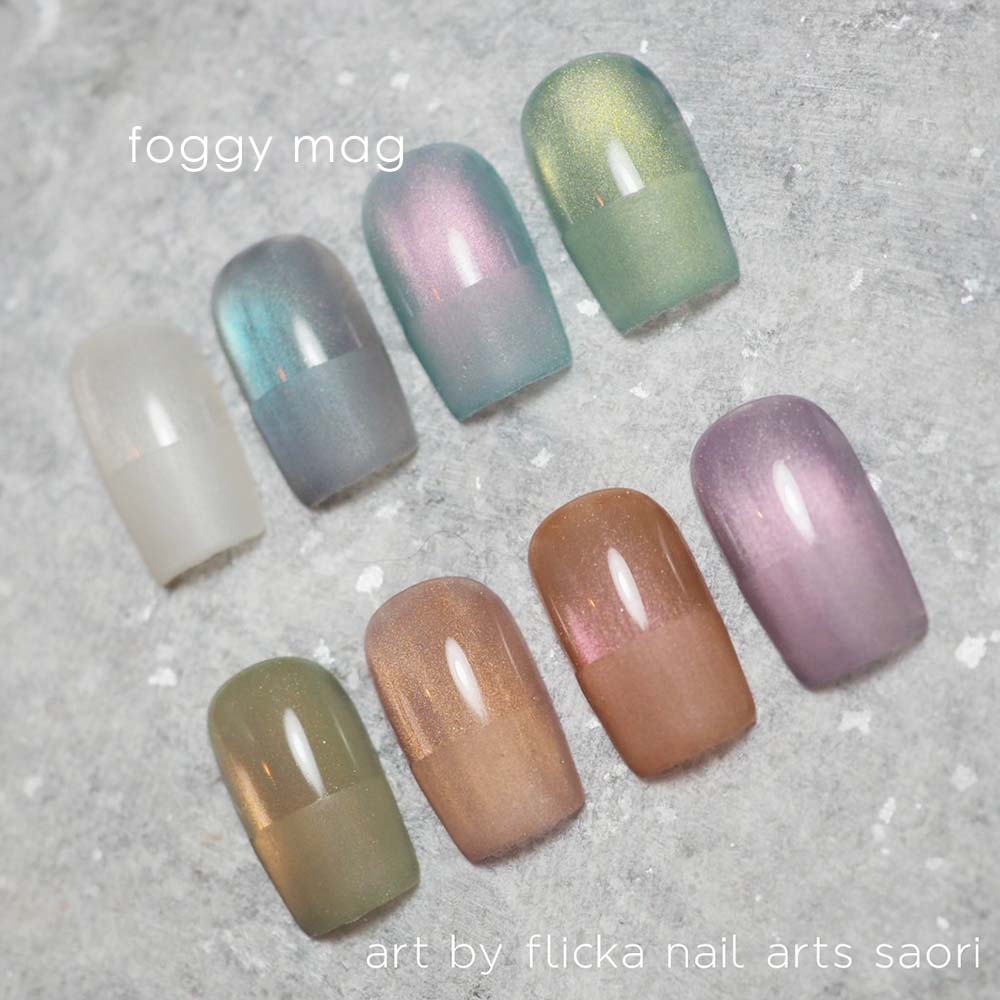 楽天市場】flicka nail arts フリッカマグジェル フォギーマグ 8色