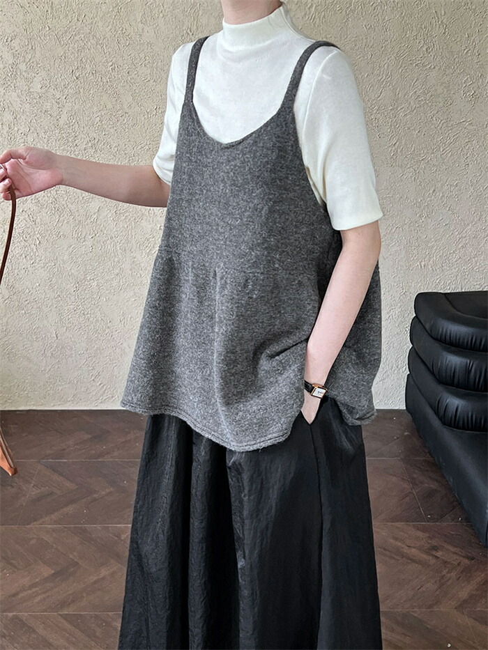 楽天市場】セール2880→2680円☆即納☆ニットビスチェ レディース