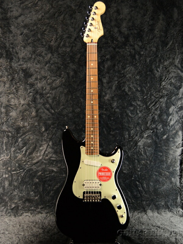 楽天市場】Fender Mexico DUO-SONIC HS -Black- 新品[フェンダー