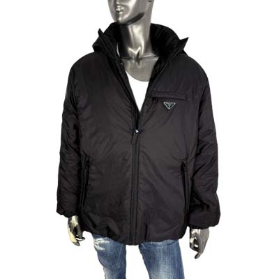 楽天市場】PRADA プラダ ダウンジャケット メンズ トライアングルロゴ