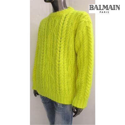 楽天市場】バルマン BALMAIN メンズ トップス ニット セーター ネオン