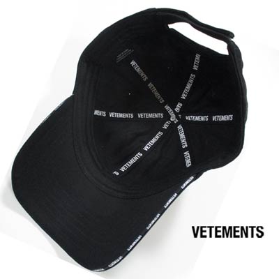 楽天市場】ヴェトモン VETEMENTS メンズ 帽子 キャップ ロゴ ユニ