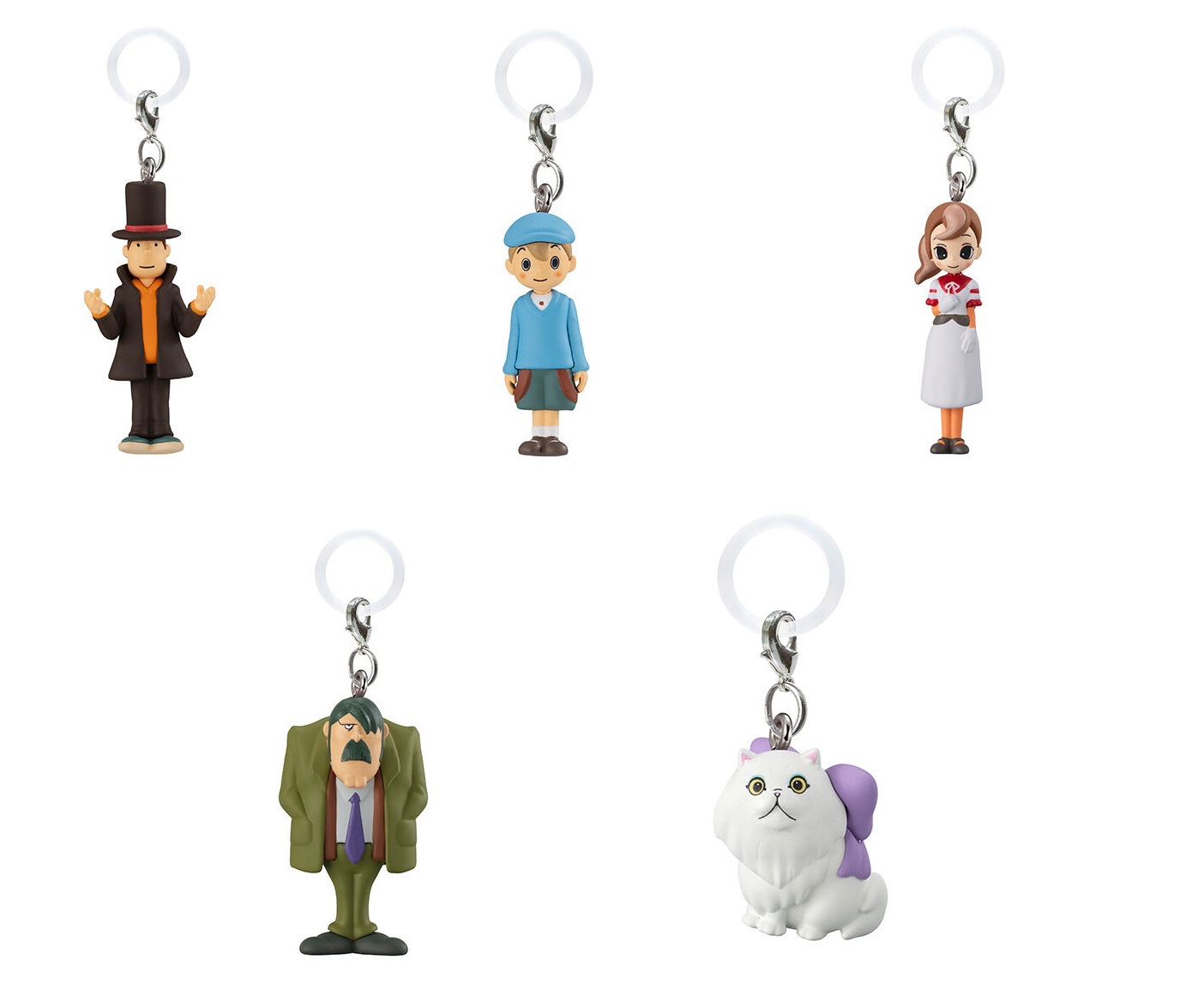 レイトン教授 ストラップセット メダル付き レイトン教授 ストラップ