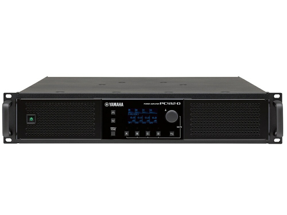 楽天市場】YAMAHA ヤマハ PC412-D ◇ パワーアンプ ・1200W × 4