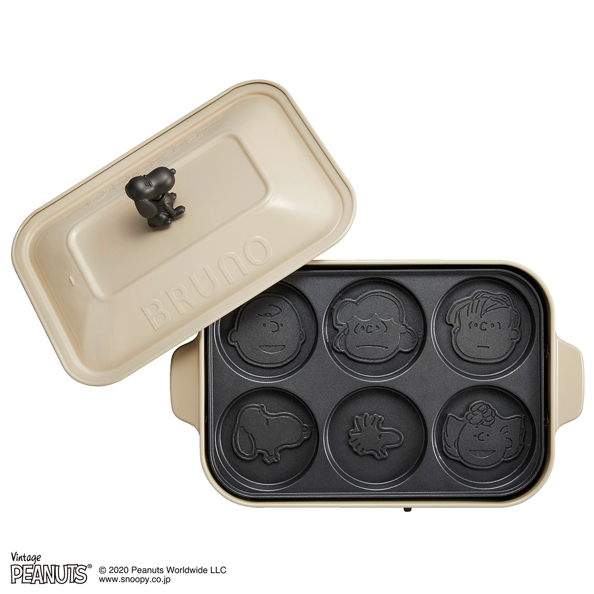 楽天市場】【正規取扱店】 ブルーノ ホットプレート スヌーピー BRUNO