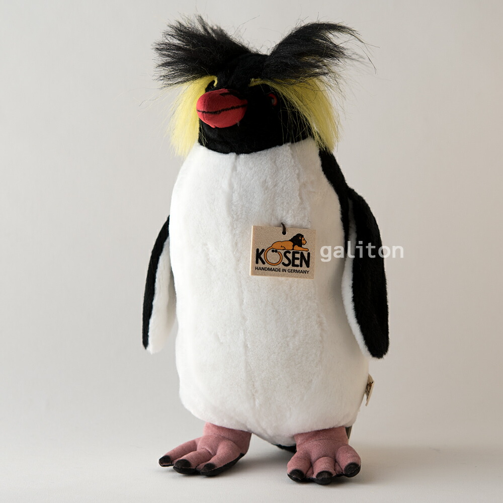 楽天市場】ケーセン Koesen ぬいぐるみ イワトビペンギン : 木の