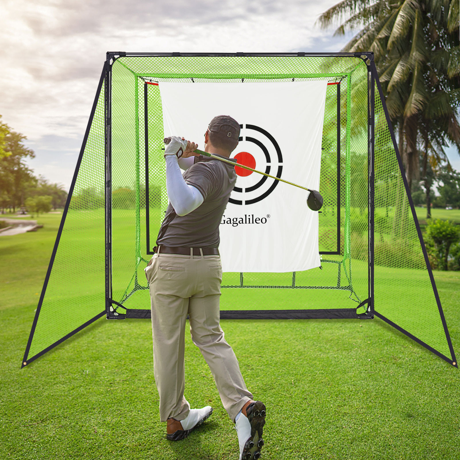 楽天市場】ゴルフネット ゴルフ練習ネット ゴルフ練習場 ゴルフ 練習用