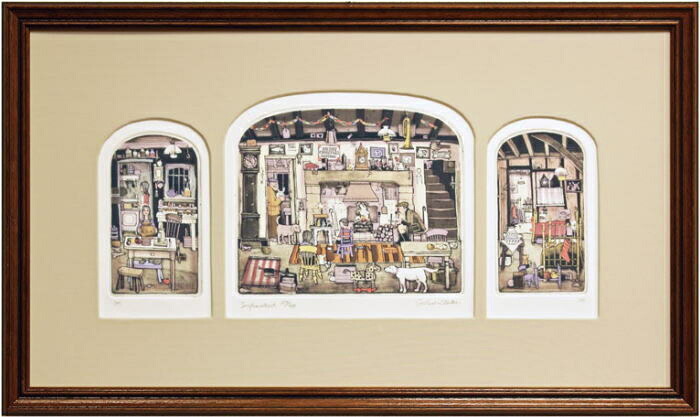 楽天市場】グラハム・クラーク 「 イングルヌーカー 」 銅版画 + 手