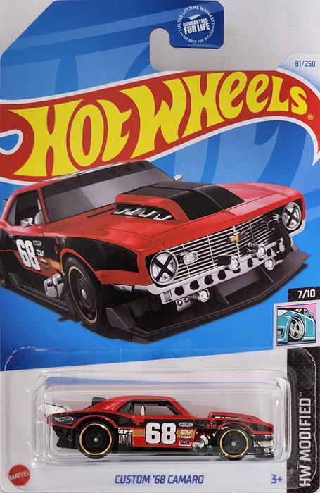 楽天市場】HotWHeeLs HW MODIFIED CUSTOM 68 CAMARO ホットウィール
