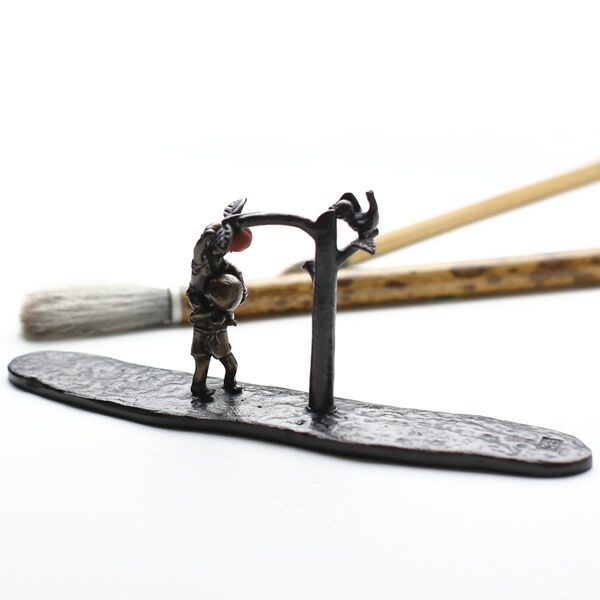 楽天市場】文鎮 ペーパーウエイト 高岡銅器 かたぐるま〜柿〜 下尾治彦