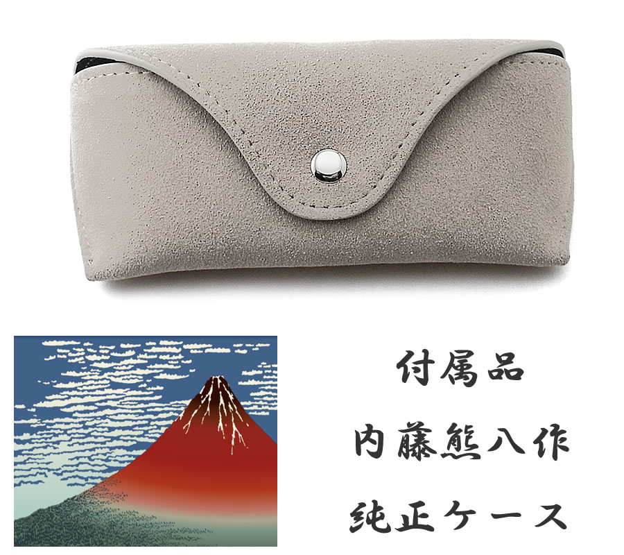 楽天市場】内藤熊八作 眼鏡 N-305 col.3 多角形 めがね クラシック