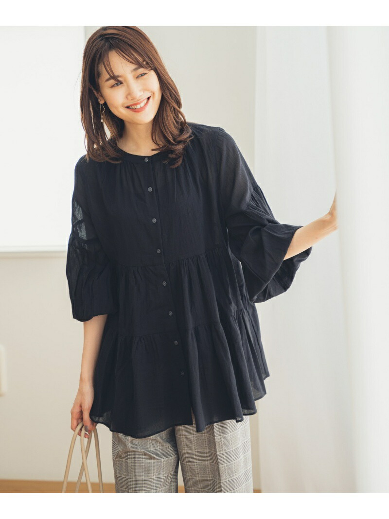 楽天市場】【SALE／70%OFF】(W)ティアードチュニックブラウス GLOBAL